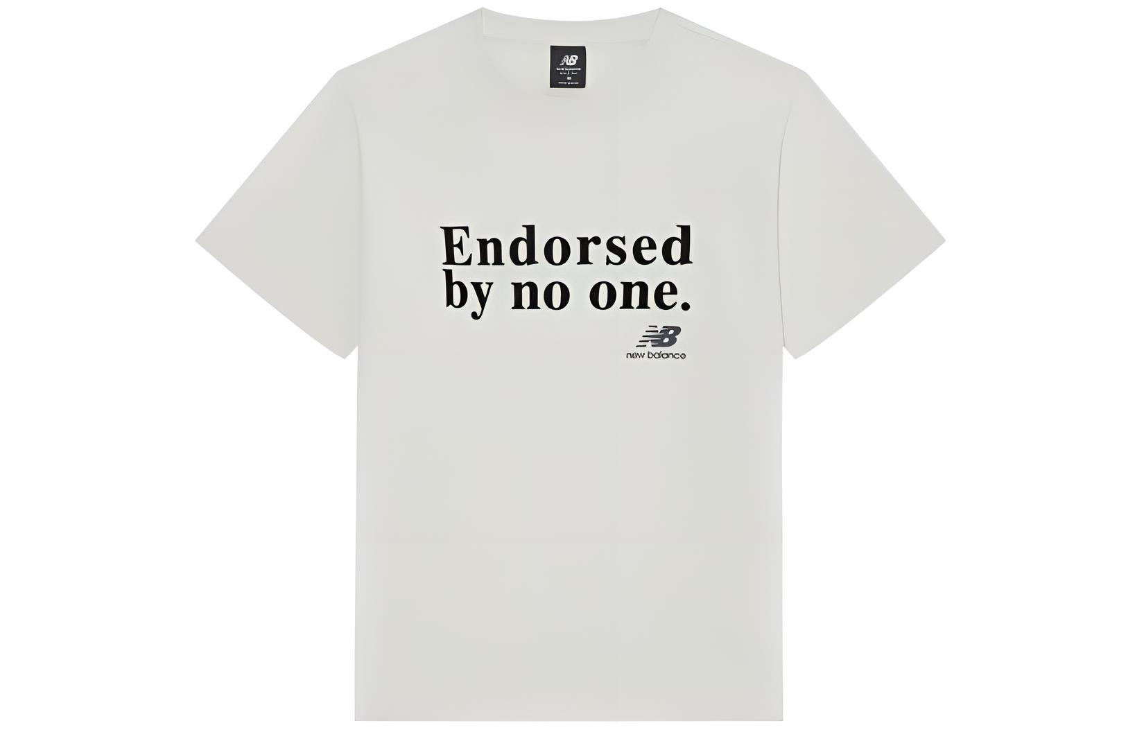 New Balance T Shirt Women s White AWT22316-IV S