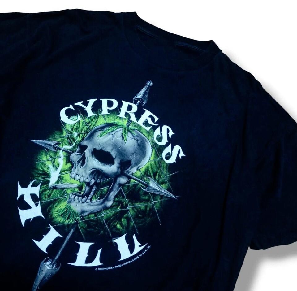 90s CYPRESS HILL Band Classic Black Cotton Unisex T-shirt All Sizes ZL021 Unisex T-Shirt XXXL