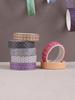 5rolls/box Kawaii Colored Washi Tape Beautiful Decoration Washi Masking Tape Scrapbooking Stationary School Supplies Washi Tape