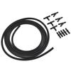 2m Car Windshield Wipers Washer Hose Auto Wiper Blade Pipe Windshield Jet Sprays Wiper Nozzles Water Hose Fluid Tube Set Supply