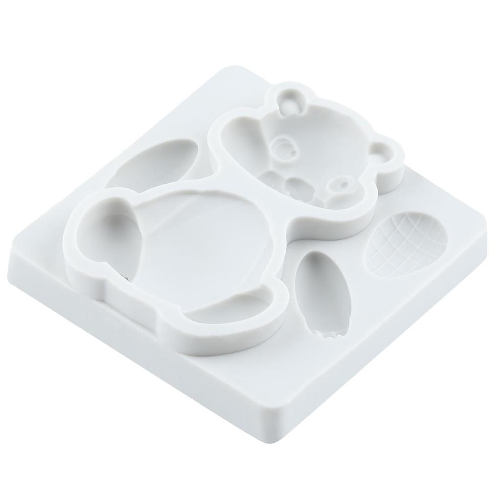 Beavers Silicone Molds Woodland Animal Fondant Mold Cake Decorating Tools Cupcake Topper Candy Chocolate Gumpaste Mold