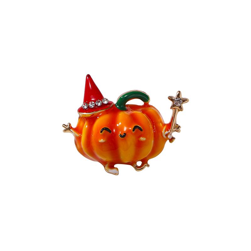 Nouvelle Collection de Broches de Fêtes: Motifs populaires de cloche, de citrouille et d'Halloween, parfaits comme cadeaux et accessoires vestimentaires.
