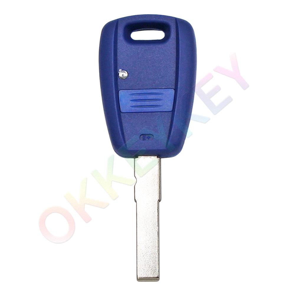 Ecusells 1 Button Remote Car Key Fob 433MHz with ID48 Chip for Fiat Doblo Albea Palio Punto 2005 2006 2007 2008 P/N: 71744151