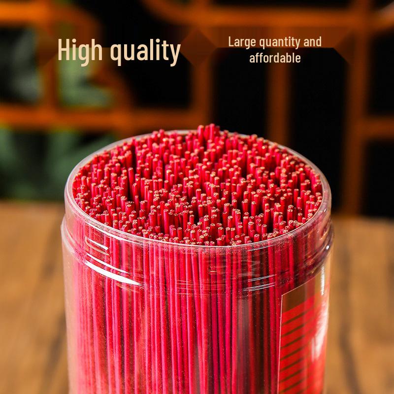 Wanji Xin Sandalwood Smokeless Incense Sticks for Buddhist Worship and Offering - Eco-Friendly Guanyin Incense.