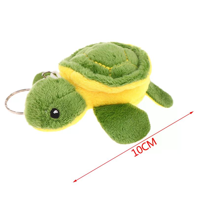 1Pc 10CM Cute Turtle Doll Stuffed Doll Cartoon Soft Plush Toy Keychain Bag Pendant Kid Gift