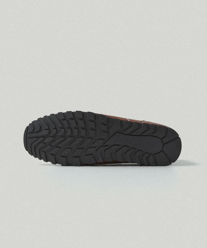Monoless Rugby Sneakers (Brown)