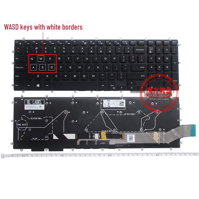 Compatible Keyboard for DELL Alienware M15 P79F P79F001 & M17 ALW15M