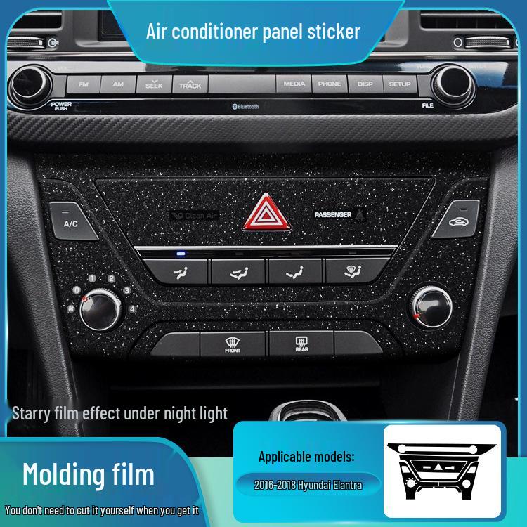 Starry Sky Frosted Film for 2016-2020 Hyundai Elantra Interior Modification - Free Replacement for Damaged Stickers