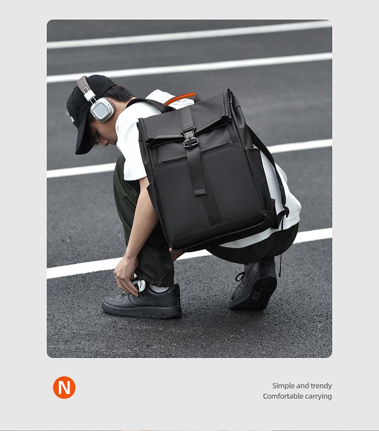 Stylový pánský cestovní batoh 2025: Lehký, ležérní a ideální pro vysokou školu a počítače