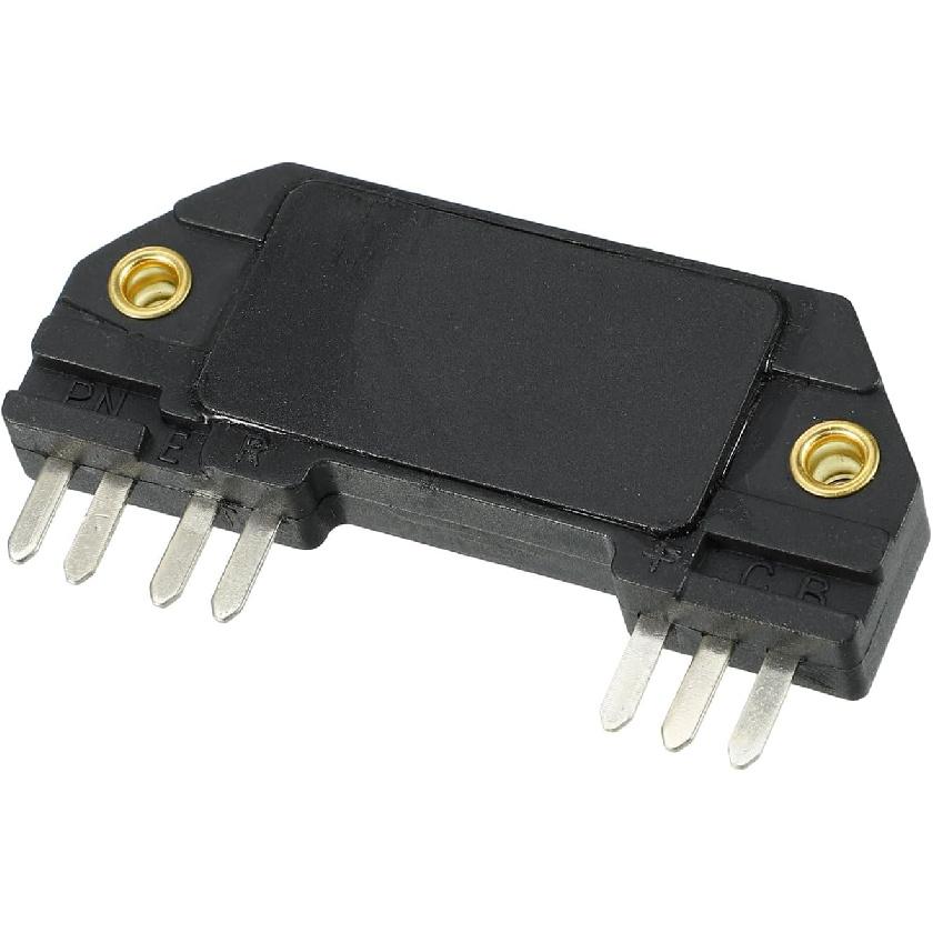 Ignition Control Module, Inner Ignition Module Control Unit No.1977958 for GMC Sonoma V6 2.8L 91-93 for GMC S15 Jimmy V6 2.8L 83-89 ABS Black, 1 Pc