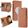 2 in 1 Wireless Charging Magnetic Case for Samsung Galaxy S25 Ultra S24 Plus S23 S25U S24U Wallet Cash Cards Slot Phone Cover