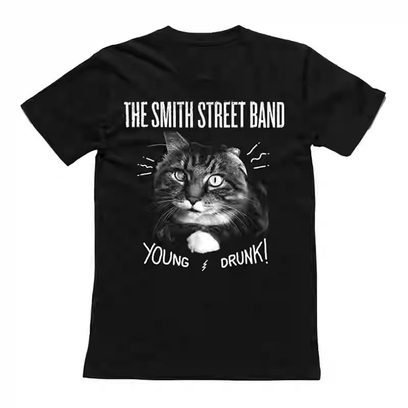 2025 The Smith Street Band Рок Футболка с коротким рукавом для мужчин и женщин Летняя Высокое качество Люксовый бренд Продажа Популярные стили XXXXL