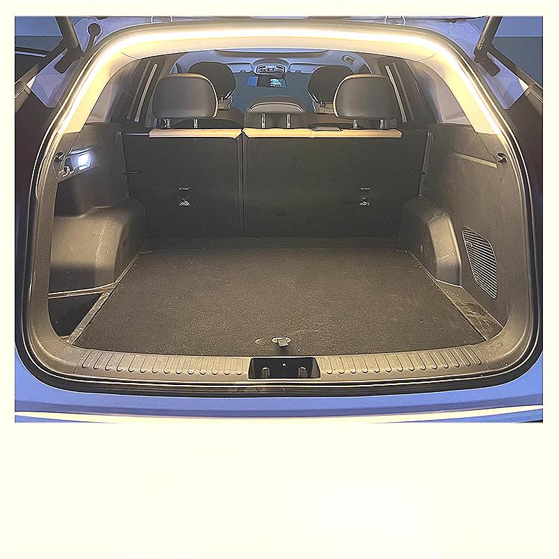 

Светодиодная лента для багажника автомобиля 157,48 дюйма Многоцветная подсветка салона Простая установка Без батареек 2m/78.74in жёлтый