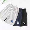 Boys Summer Thin Cotton Shorts Medium Length Casual Sports Pants For Kids