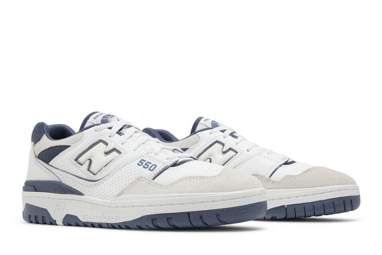 New Balance 550 'White Vintage Indigo' Men's Sneakers