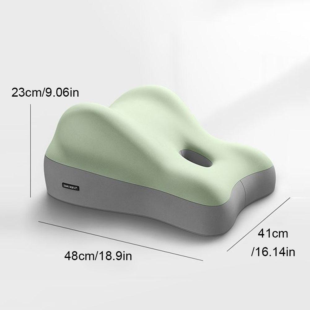 

Back Support Pillow with Memory Foam Core Comfortable Lumbar Cushion for Couples Pregnant Women Office Car Bed Ergonomic Design