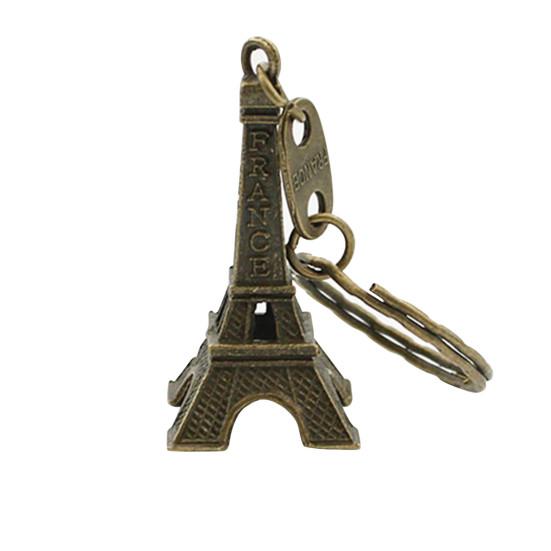 Beauty Metal Eiffel Tower Pendant Keychain Keyring Keyfob Key Ring Xmas Gift