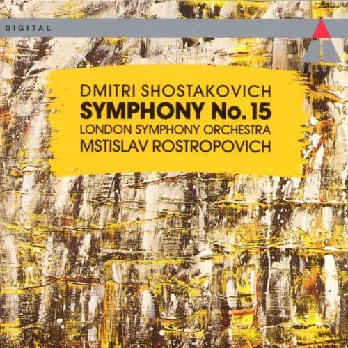 

CD SHOSTAKOVICH,ROSTROPOVICH; LSO - Symphony 15 9031745602 Japan Classical Used
