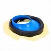 Toilet Shifts Flange Gasket Leakproof Wax Ring Rubber Toilet Seal for Offset Installation Flange Replacement Universal