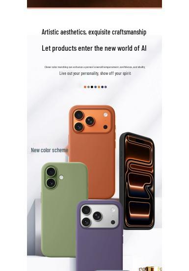 Apple 17 True Liquid Silicone Magnetic iPhone 17 Pro Max Full Coverage Camera Button Phone Case