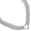 TIFFANY&Co. Open Heart Toggle Necklace Silver925 59g Women Used