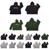 Letter Hoodie With Waterwashed Effect For Teen Casual Wear