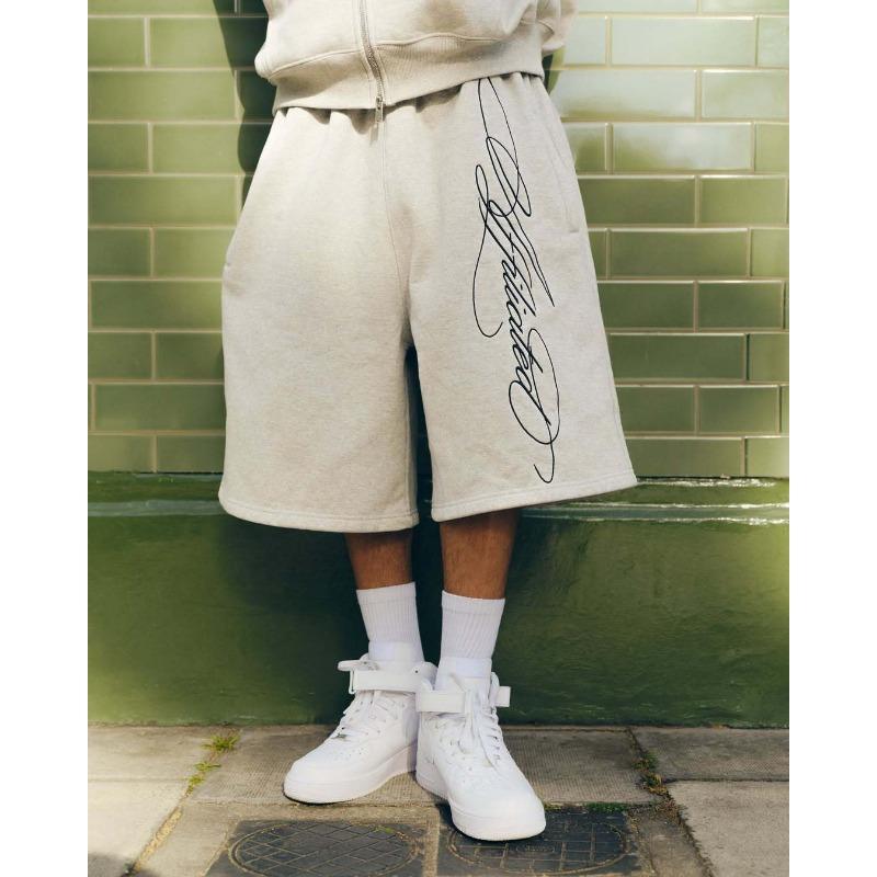 STREETRICH Baggy Sports Jogging Summer Casual Basketball Y2K Harajuku Street Fashion Acrylic Knit High Waist Capri Shorts for Men and Women