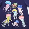 Glow-in-the-Dark Cartoon Baby T-Shirt - Summer 2026 Collection for Boys & Girls