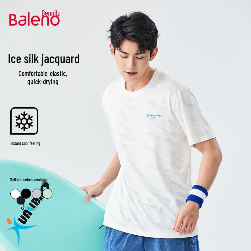 Baleno Men s Ice-Silk Quick-Dry Casual T-Shirt L