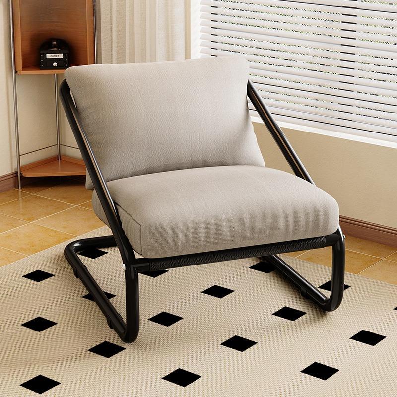 Lazy Sofa Chair Rocking Chair Home Lazy Chair Can Lie in The Living Room Single Leisure Adult Sofa Chair Cotton Linen Chair