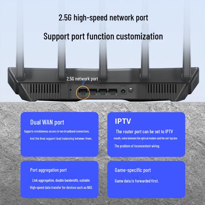 Tp-Link WiFi 7 BE3600 Dual-Band Gigabit Wireless Router