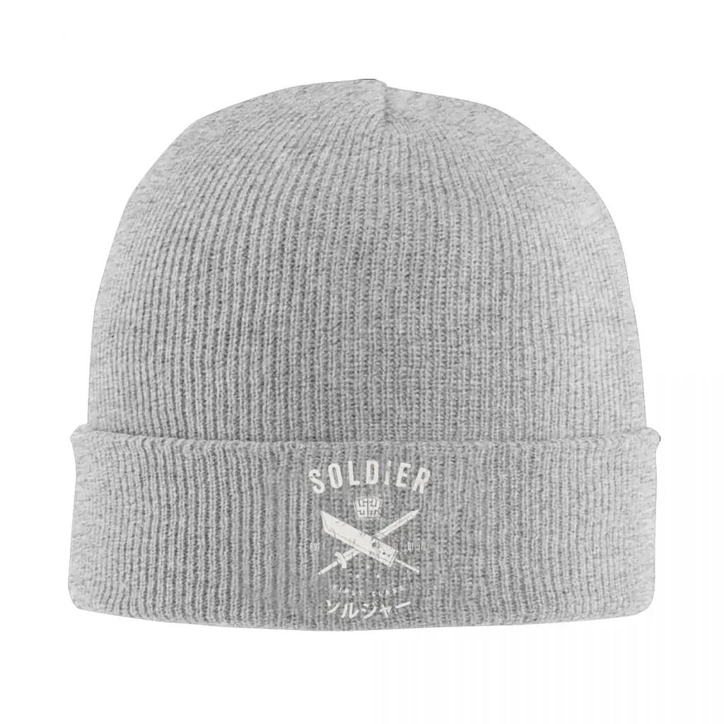 Final Fantasy Soldier Hat Autumn Winter Beanie Warm Caps Men Women Acrylic Knitted Caps