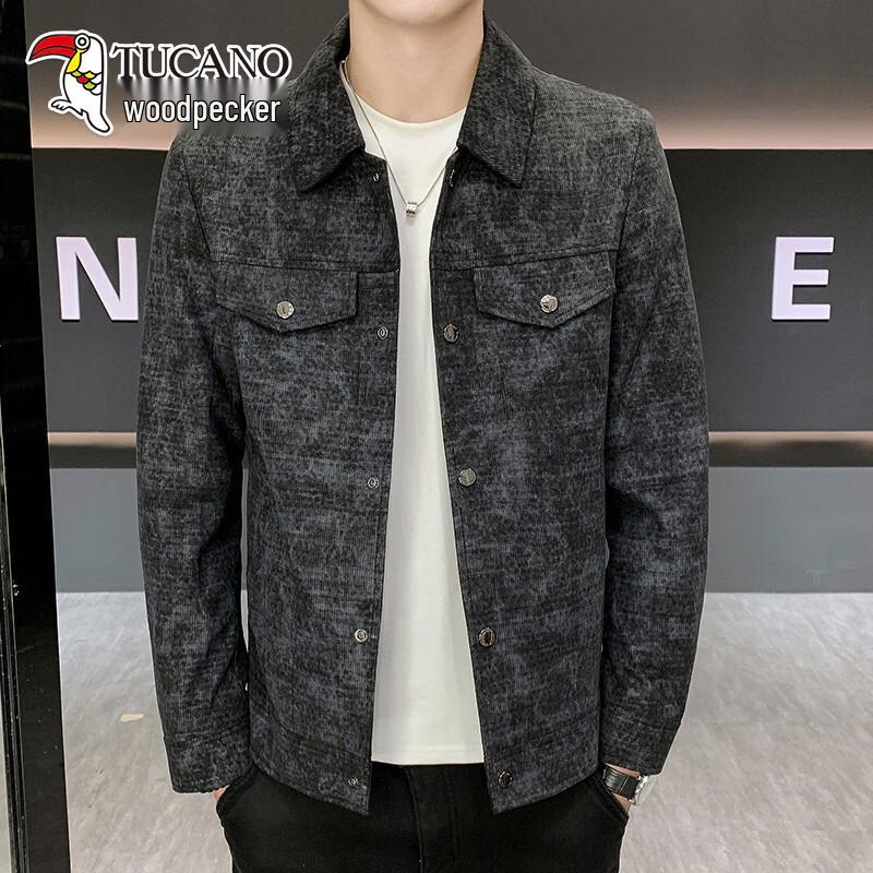 

TUCANO Men s Vintage Lapel Jacket 3XL