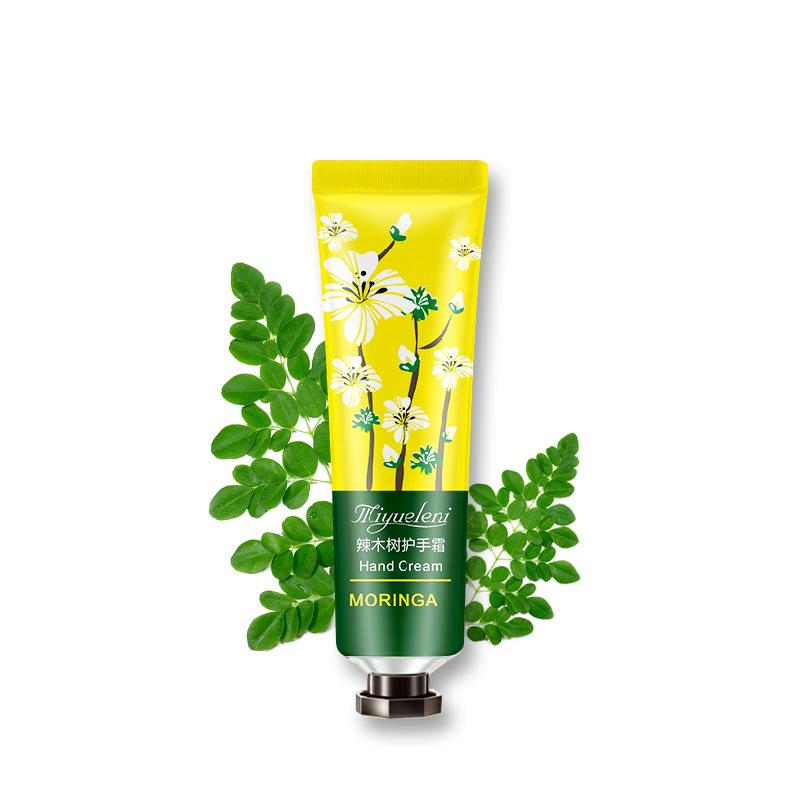 

Крем для рук с растительным ароматом 30 г Увлажняющий Нежирный Цветок Гардении Увлажняющий Освежающий Moringa tree