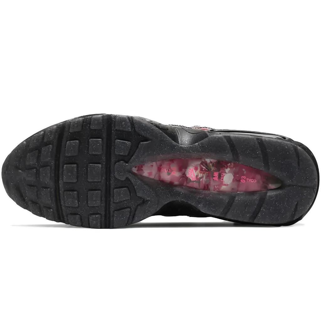 Nike Air Max 95 Premium 'Cherry Blossom' (Unisex) Pink / Black Running Shoes CU6723 076