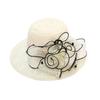 Temperament Lace Mesh Flower Big Edge Hat Children Summer Seaside Sunscreen Beach Hat Vacation Sunshade Cool Hat