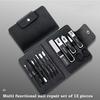 Xiaomi Anti-Splash Stainless Steel Nail Clipper Set Multi-Functional Fingernail & Toenail Clippers Manicure Pedicure Kit for Home Use