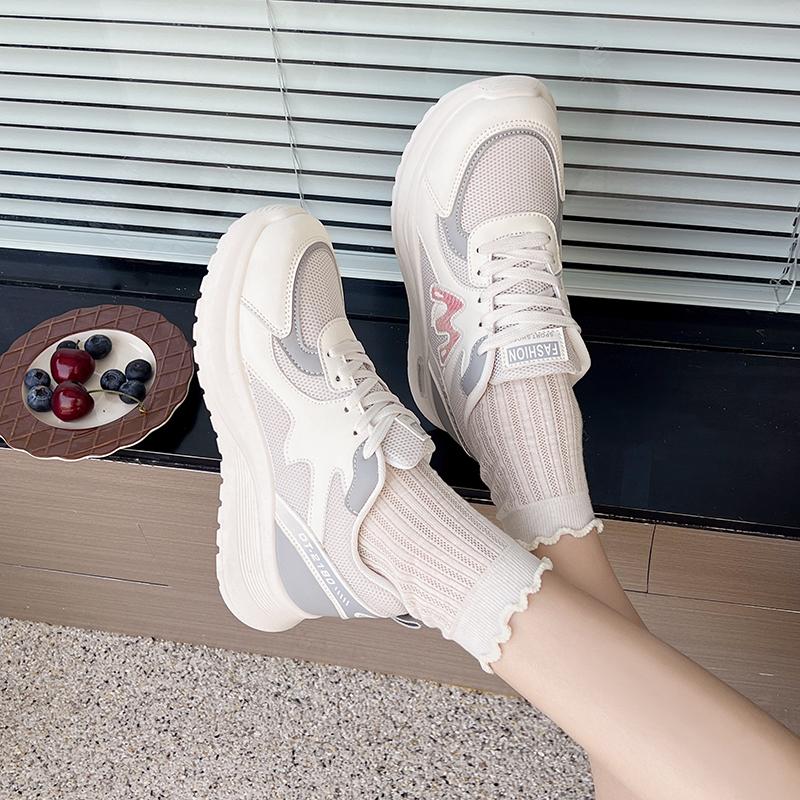 Fashion 2025 Women's Sports Shoes Summer Women Casual Sneakers Outdoor Running Shoes Fashion Urltra Light Mesh Fabric Breathable Shoe