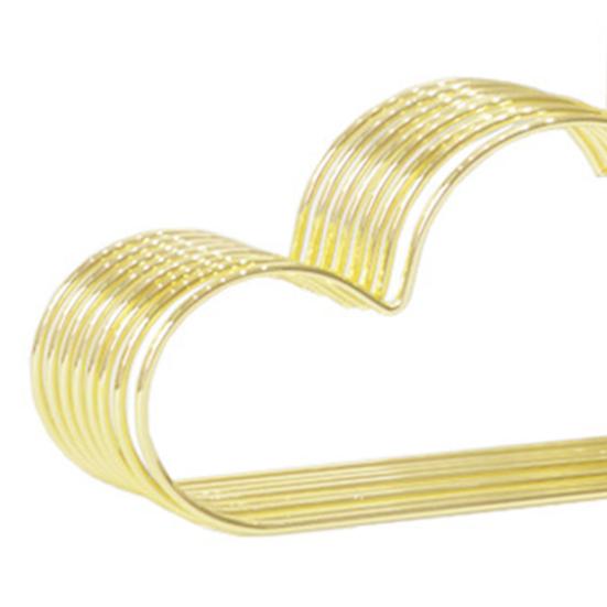 5 ks Věšák na oblečení Protiskluzový Severský styl Tvar mraku Zlatý Dětský Tvar mraku Věšák na kabáty pro domov