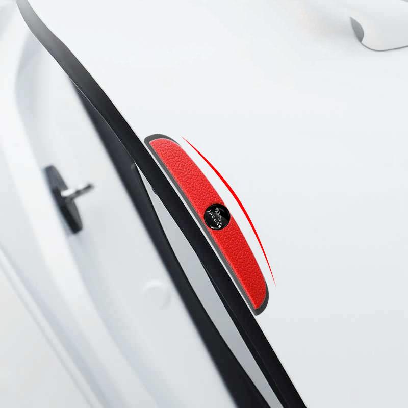 4 ks protikolízny pás na dvere auta Ochrana zrkadla 3D nálepka Pre Jaguar-XE XF XJ XS B99 X-TYPE F-PACE I-PACE E-PACE F-PACE S-TYPE C-TYPE