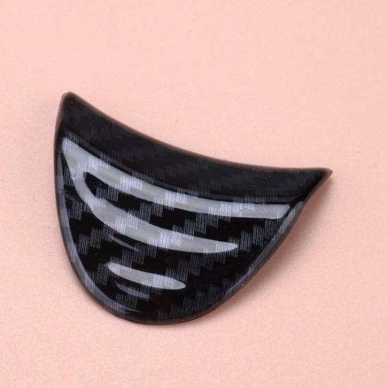 1x Carbon Fiber Look Armrest Box Switch Cover Trim Fit for Nissan 370Z 2009-