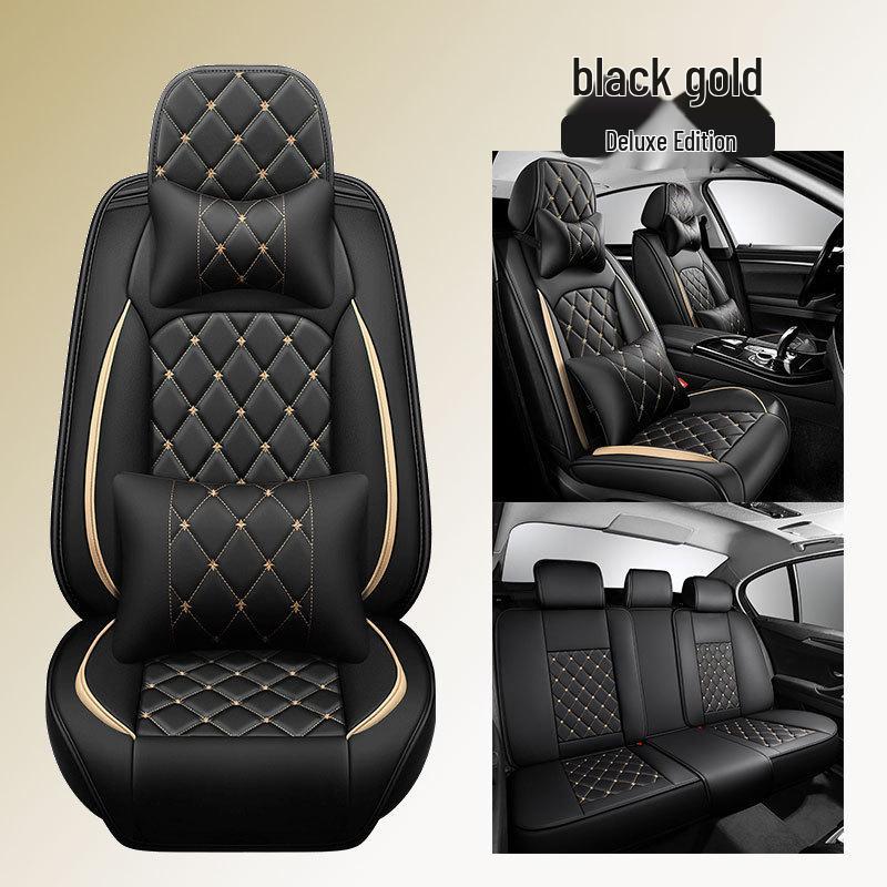 All-Season Rhombus Grid Universal Car Seat Cover