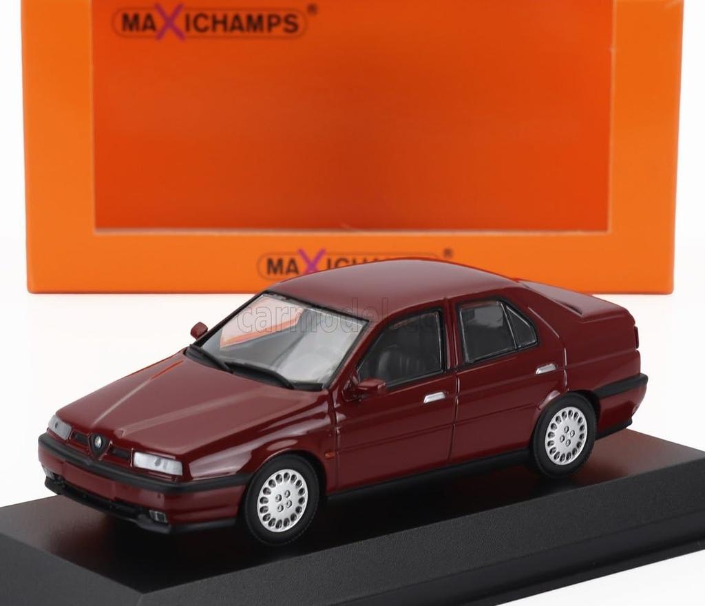 MINICHAMPS Alfa Romeo Diecast Car Scale ALFA ROMEO 155 1992 1/43 (Red)
