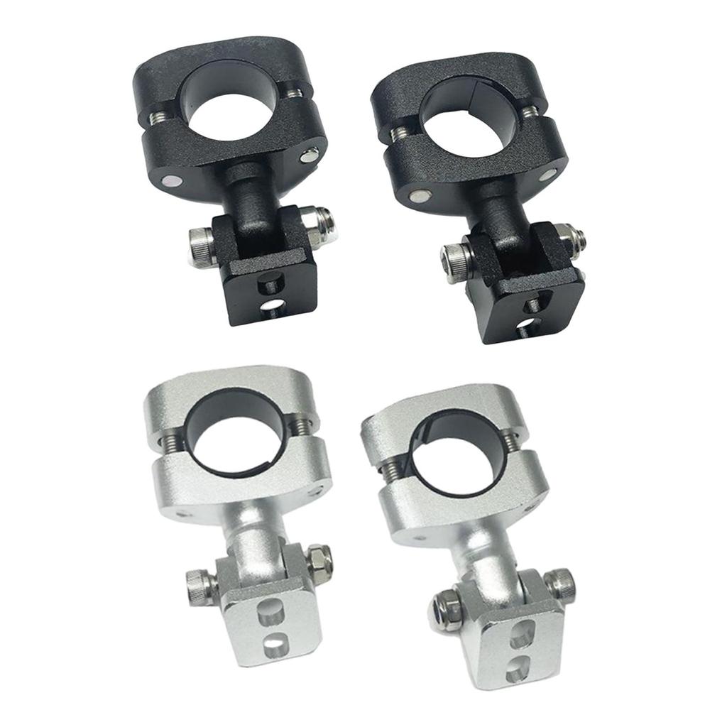 2Pcs Swivel Auxiliary Light Bracket Fits 22mm-25mm Bar for R1200GS /Adv 2014-2019 Simple Assembly Accessories Spare Parts