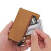 Carbon Rfid Card Holder Men Women Airtag Wallet Money Bag Leather Purse Slim Thin Wallets For Apple AirTags Tracker Air Tag
