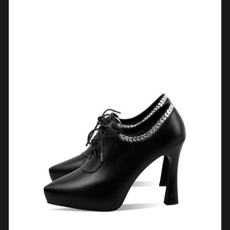 Fashion 2025Women's Single Shoes High Quality Thick Sole Pointed  Strap Waterproof Platform Fashion All Comfortable Non-slip Breathable