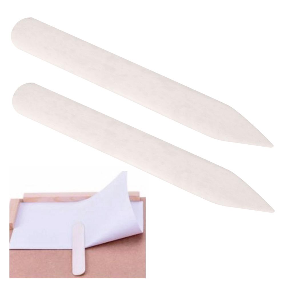 2 Pcs Manual Bone Folder Universal Paper Card Creaser DIY Craft Creasing Tool