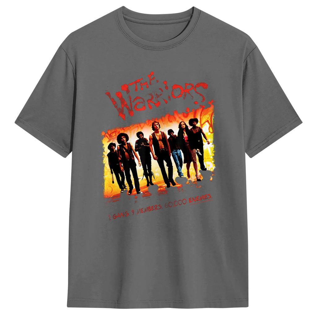 The Warriors T Shirt Summer Cotton T Shirts For Unisex Harajuku Printed Tshirt Short Sleeve Vintage Tees