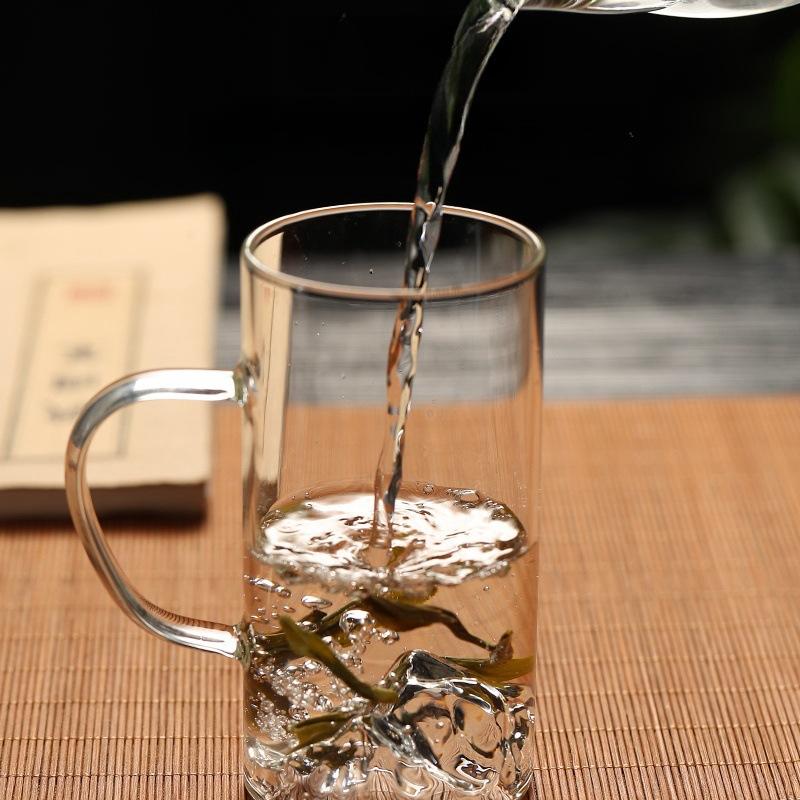 Guanshan Cup High Temperature Resistant Glass Wine Cup Household Sun Fruit Wine Tea Cup Tea Whiskey Cup High Borosilicate Water Cup