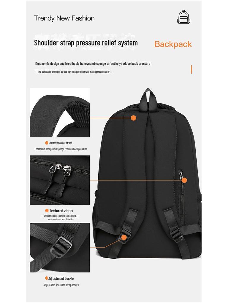 Korean Style Cross-Border Backpack: Campus Casual for New Middle School Girls